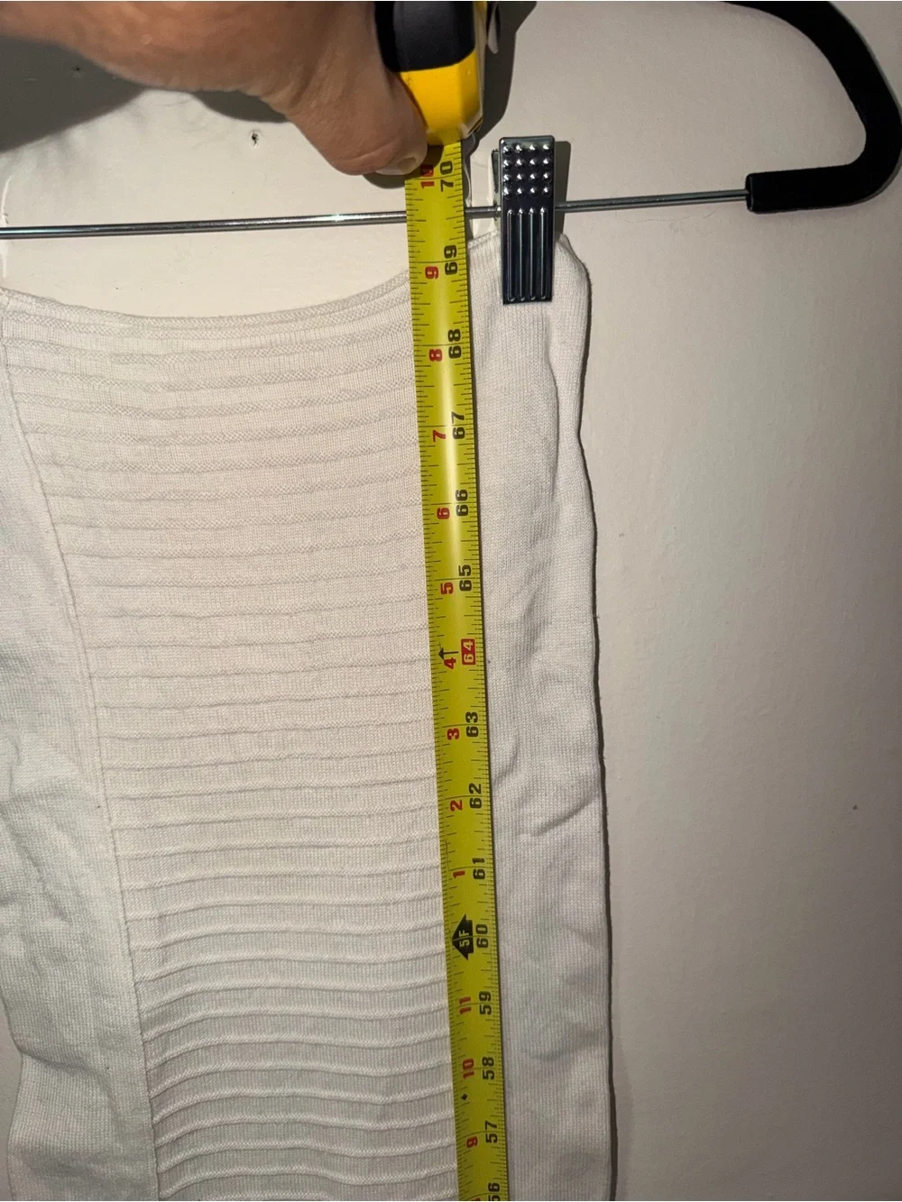 Armani Exchange White Scarf